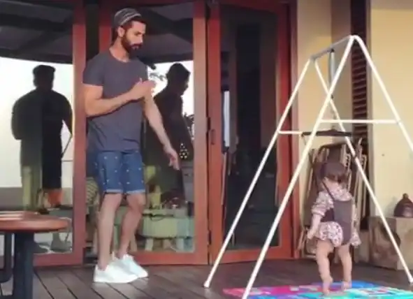 Watch: Misha Kapoor Beats Her Daddy Shahid Kapoor In This Adorable Dance Off!