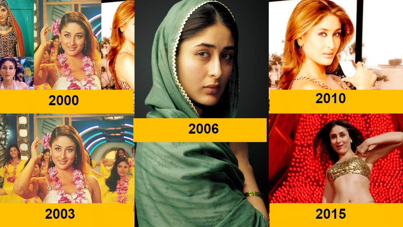 In Pictures: Kareena Kapoor Khan's Jaw Dropping Transformation During 19 Years In Bollywood 