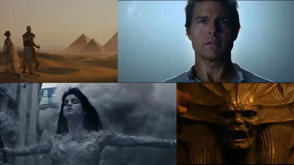 The New Trailer Of The Mummy Has Tom Cruise Doing What He Does Best