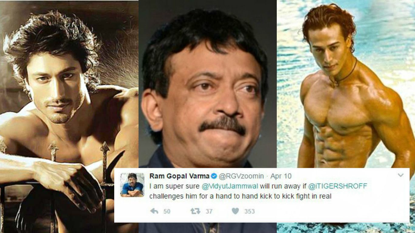 Here's Everything You Need To Know About RGV's Drunk Phone Call To Vidyut Jamwal And Calling Tiger Shroff A Transgender