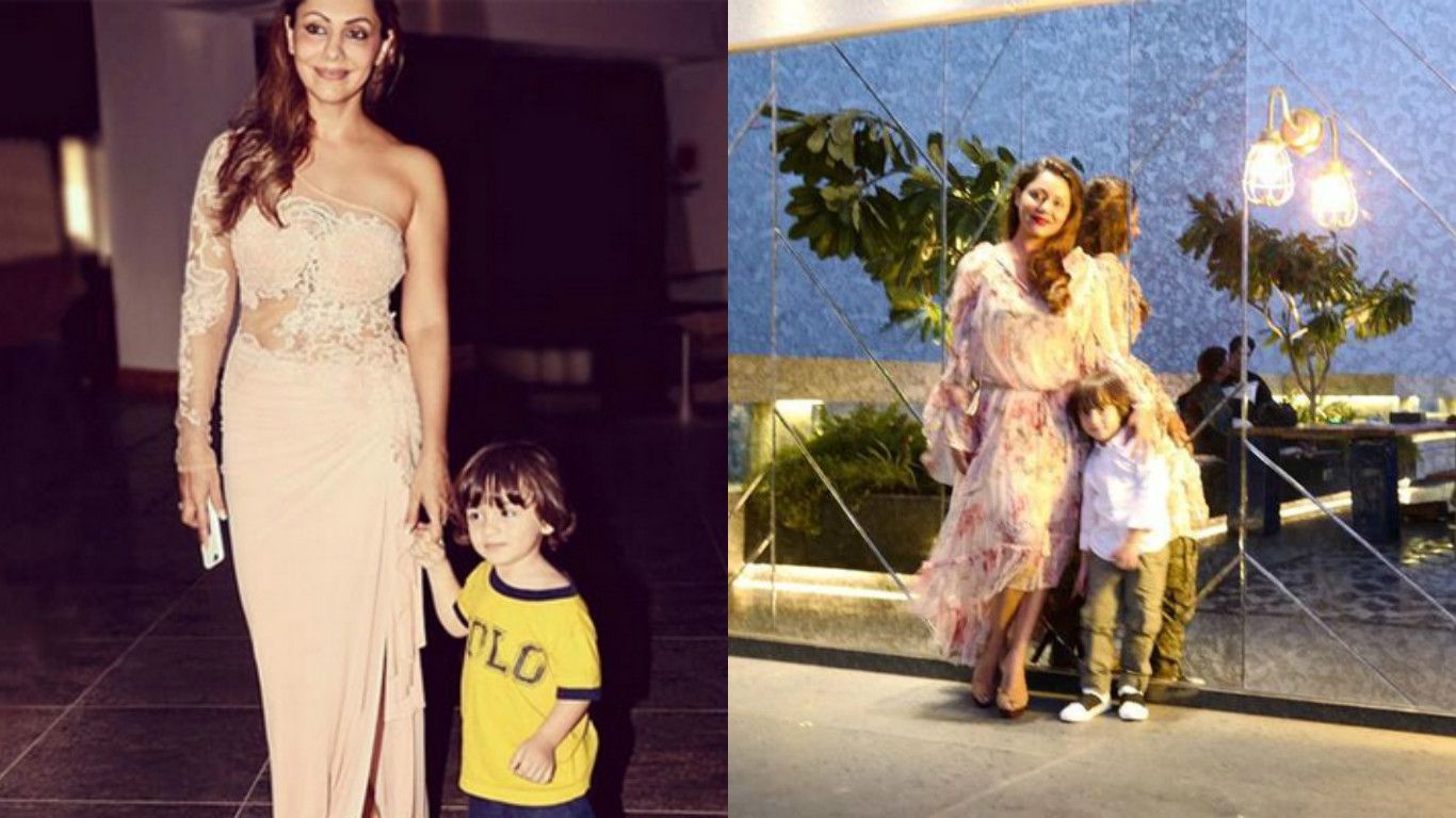 10 Pictures Of AbRam Khan And His Mommy Gauri Khan In One Frame That Will Melt Your Heart