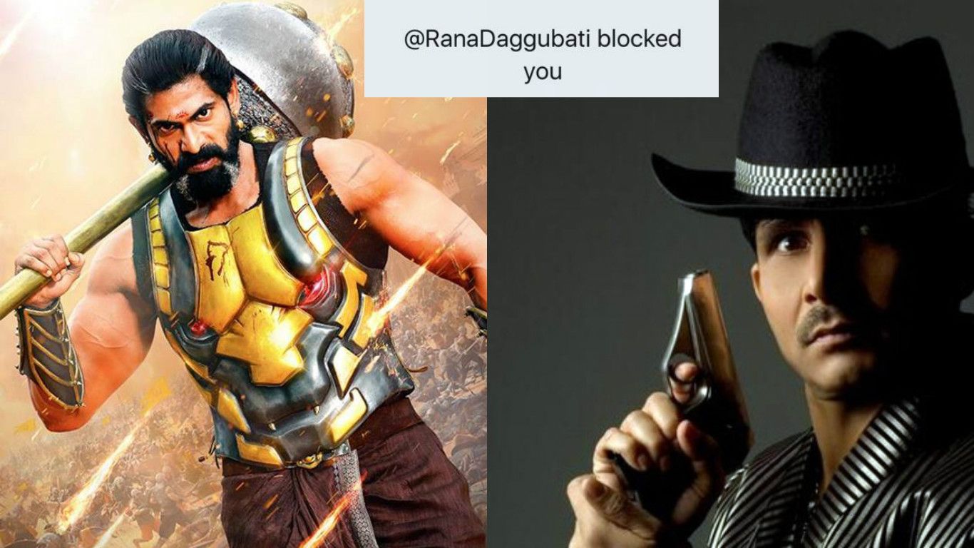 This Is How KRK Reacted After Baahubali Star Rana Daggubati Blocked Him On Twitter!