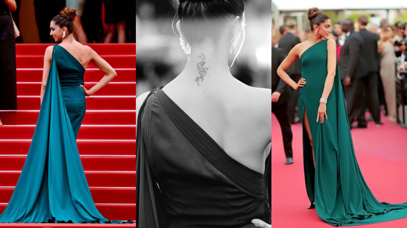 Deepika Padukone Keeps It Classy & Flaunts Her 'RK' Tattoo Like A Boss On Day 2 Of Cannes!
