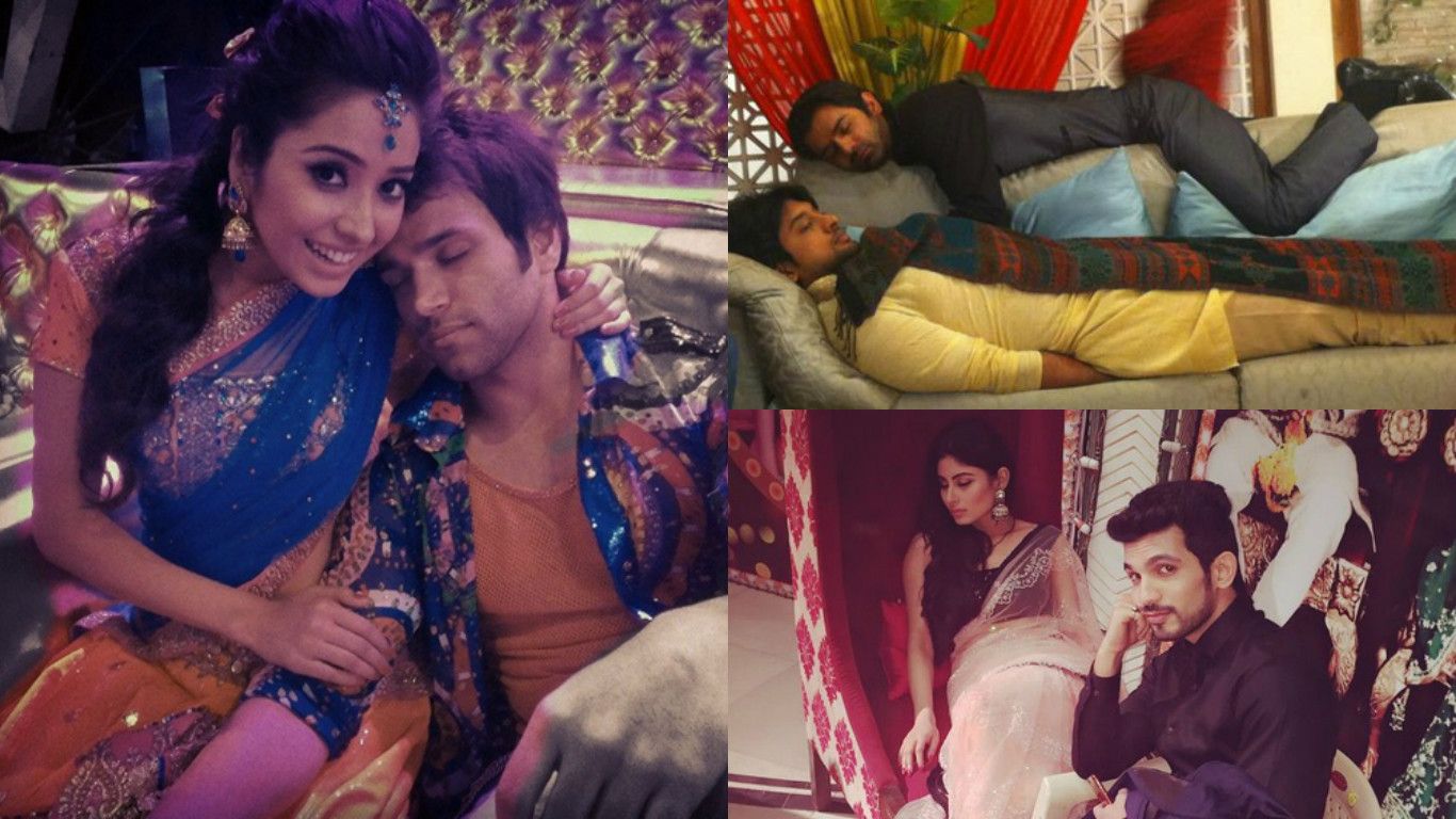These Pictures Of TV Actors Sleeping On Sets Are So Cute!