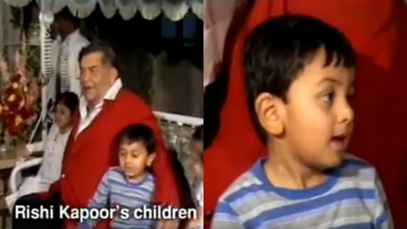 You Will Not Be Able To Get Over This Adorable Throwback Video Of Ranbir Kapoor With His Grandfather Raj Kapoor 
