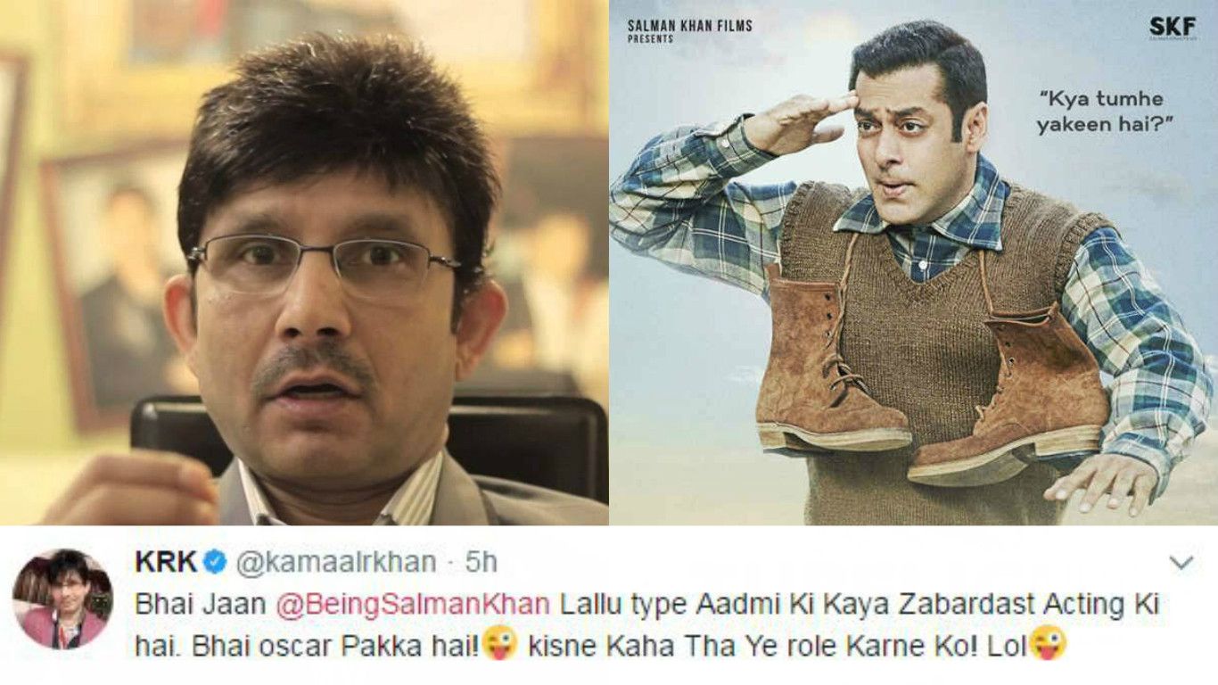 KRK Has Already Seen 'Tubelight' And Here's What He Has About the Movie!