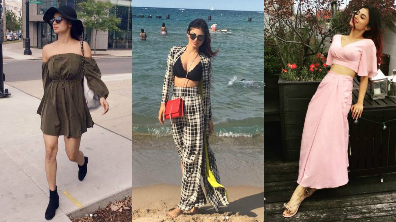 These Pictures Of Mouni Roy Chilling In Chicago Will Make You Crave For A Vacation!