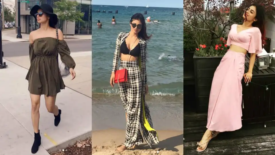 These Pictures Of Mouni Roy Chilling In Chicago Will Make You Crave For A Vacation!