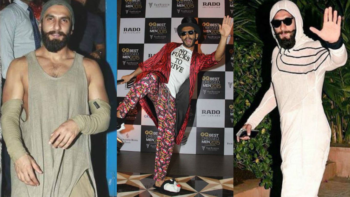 10 Quirky Outfits Carried By Ranveer Singh That Prove That He Is Bollywood Best Style Guru