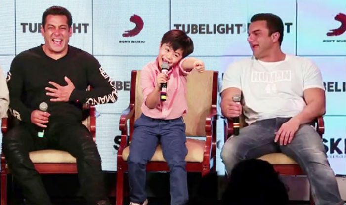 Salman Khan's Little Tubelight Co-Star, Matin Rey Tangu Gives A Befitting Reply To Reporter Asking If It Was His First Time In India!