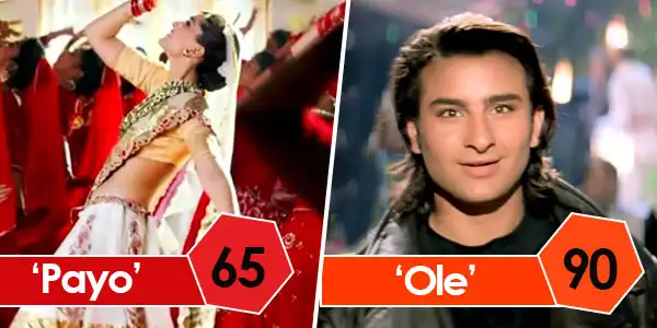 Ever Wondered How Many Times Do Some Words Come In These Popular Bollywood Songs? 