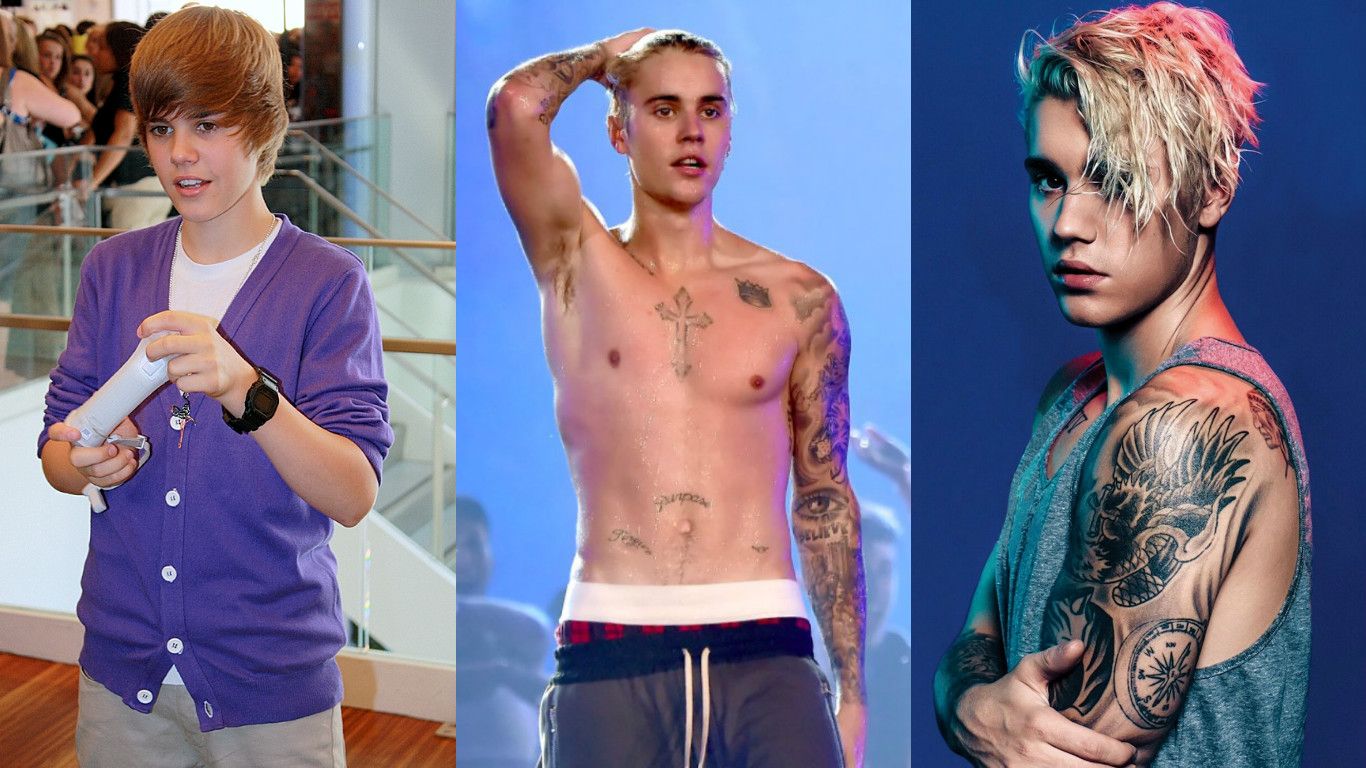 Everything You Need To Know About The Evolution of Justin Bieber!