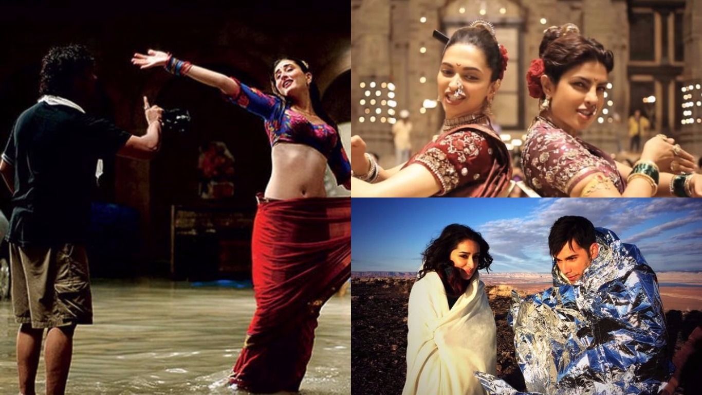 20 Behind The Scene Candid Pictures From Bollywood Films That Tell A Different Story!