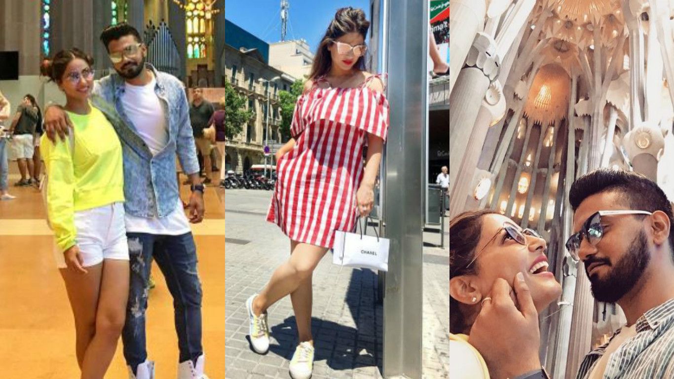 In Pictures: Hina Khan And Boyfriend Rocky Jaiswal Is Having A Romantic Time In Spain!