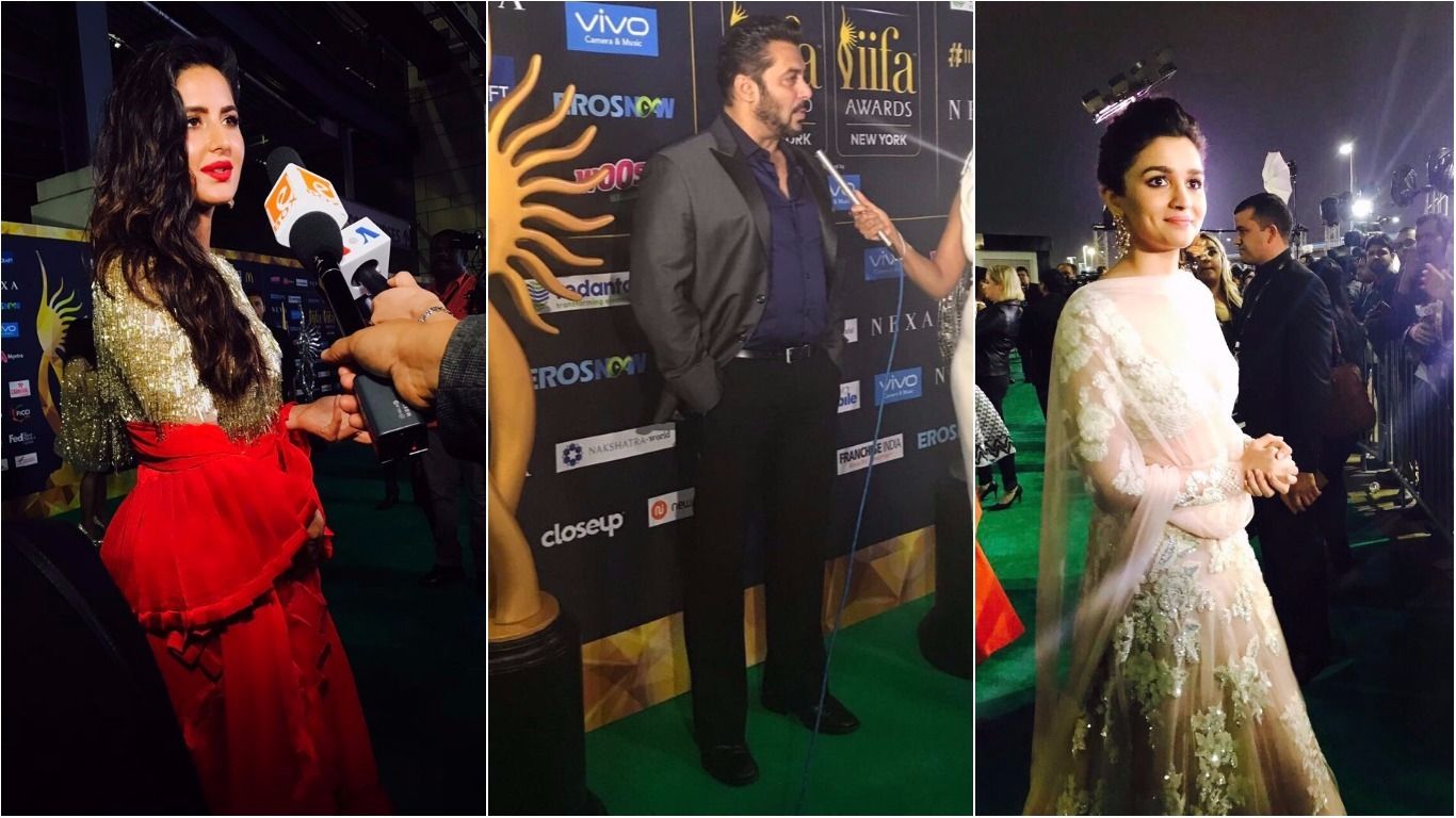 In Pictures: Bollywood Dazzles At The IIFA Rocks Green Carpet 2017!