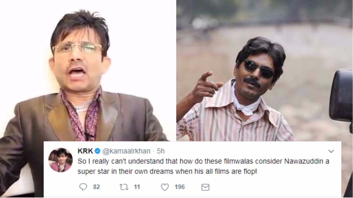 KRK Just Compared Nawazuddin Siddiqui To This Vegetable And It's Not Even Funny! 