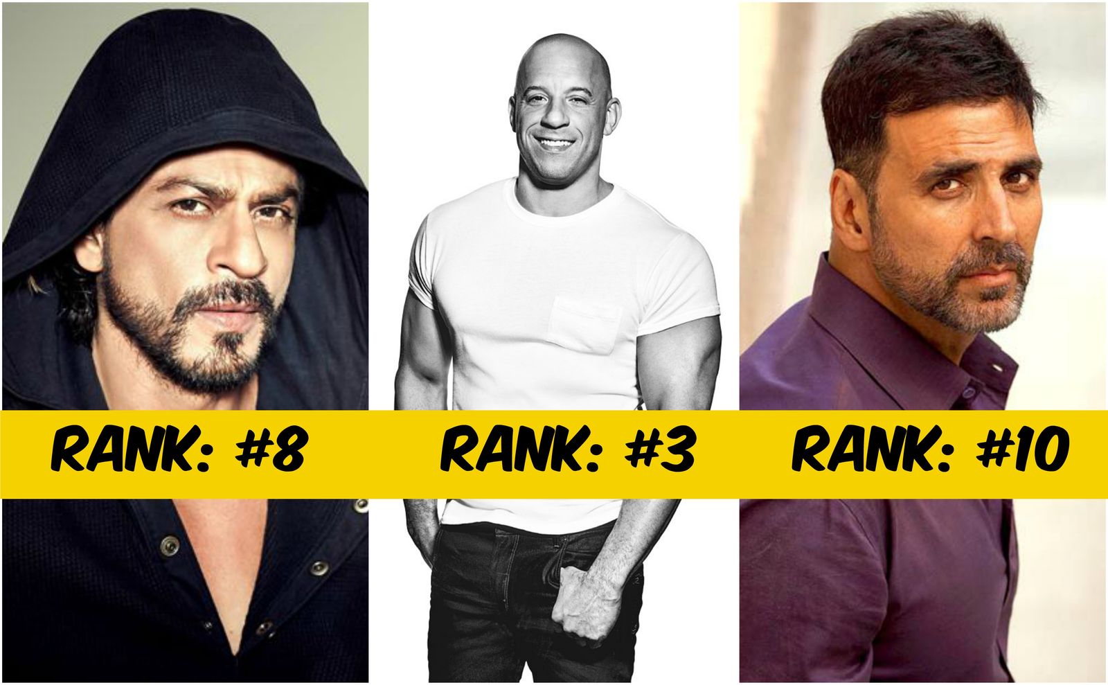 Shah Rukh And Akshay Kumar Make It To Forbes' Highest Paid Actors List!