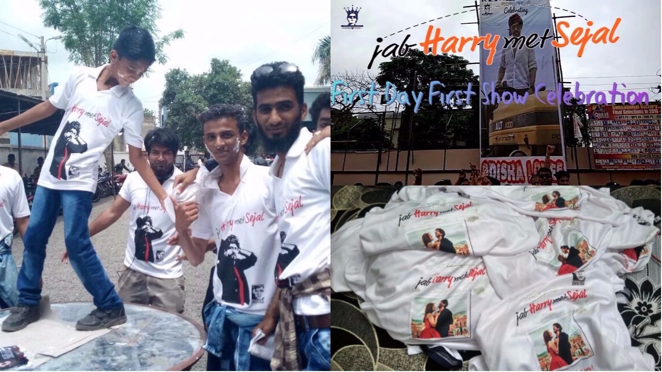 Here's What Crazy SRK Fans Did On The Release Of Jab Harry Met Sejal!