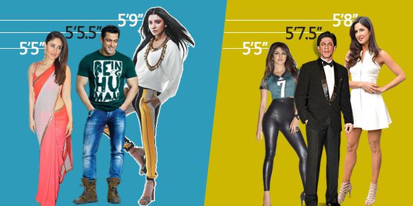 7 Popular Bollywood Actors And Where They Stand In Height Comparison To All Their Leading Ladies