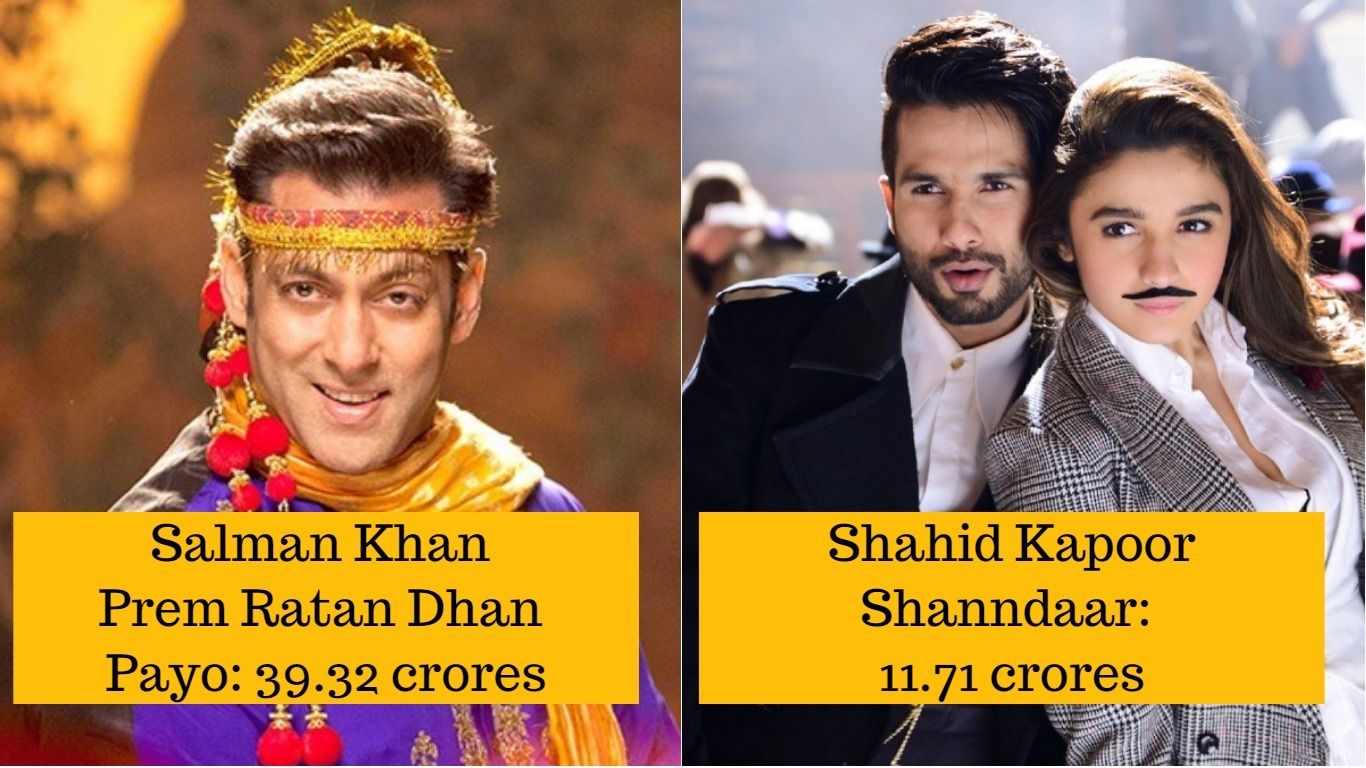 16 Bollywood Actors And Their Films With The Highest First Day Collections 