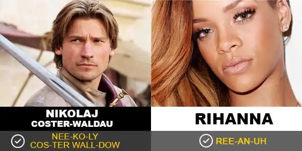 16 Names Of Hollywood Celebrities That You Have Been Pronouncing All Wrong