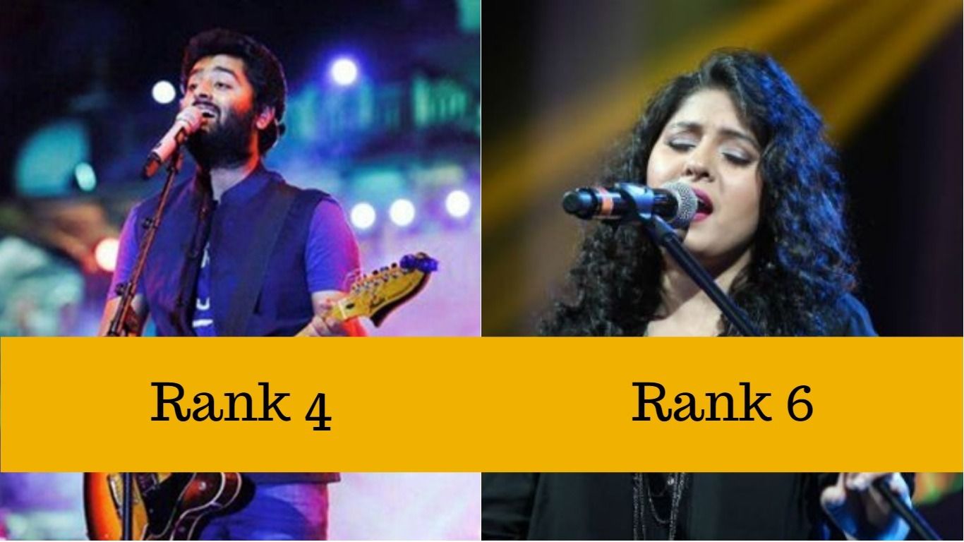 Ranked: 15 Highest Paid Playback Singers In Bollywood