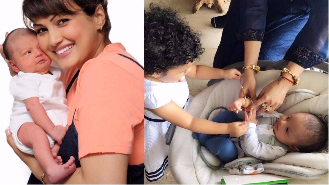 These Pictures Of Naitik AKA Karan Mehra's Son Celebrating His First Rakhi Are Cuteness Overload!