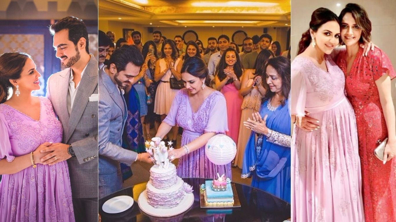 In Pictures: Esha Deol Gets A Surprise Baby Shower, Thanks To Sister Ahana!