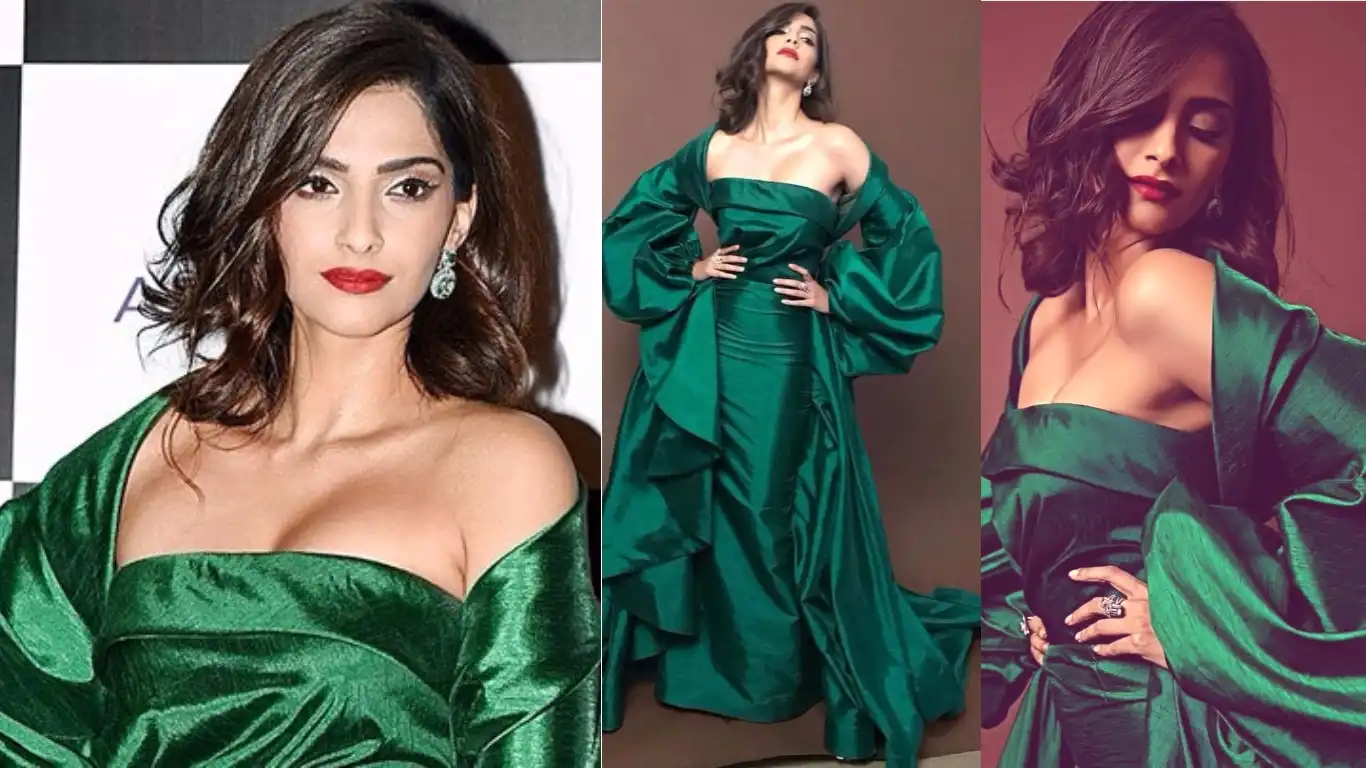 In Pictures: Sonam Kapoor Looked Like A Stunning Green Goddess At Vogue Women Of The Year Awards 2017 