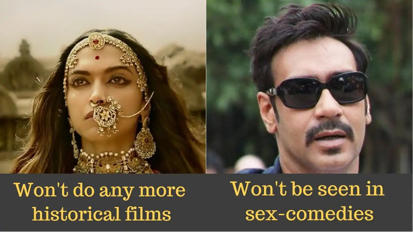 6 Bollywood Actors Who Have Sworn Off From Doing Films In These Genres