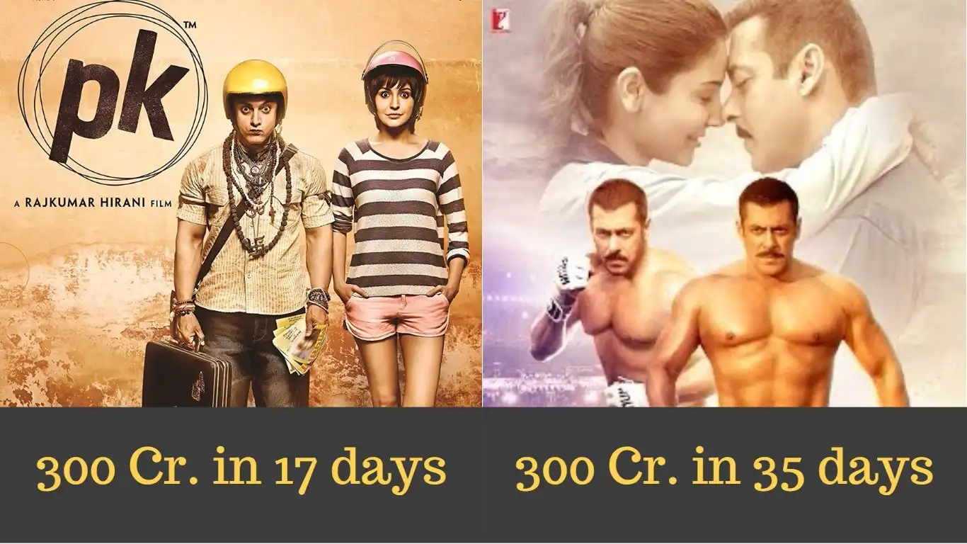 Films That Grossed 300 Crores In India And The Number Of Days They Took To Cross 300 Crores
