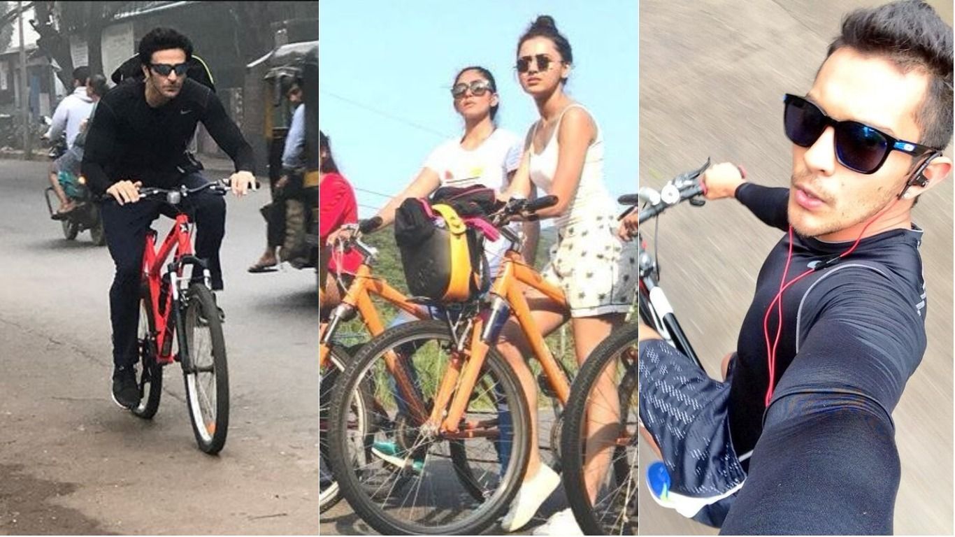 6 TV Celebs Who Travel To Their Sets By Cycle!