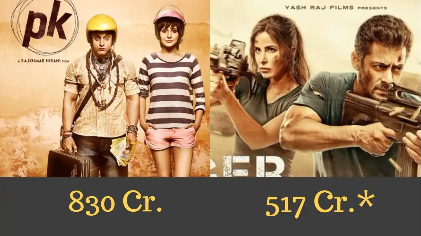 7 Films of Bollywood that Grossed More Than 500 Crores Worldwide