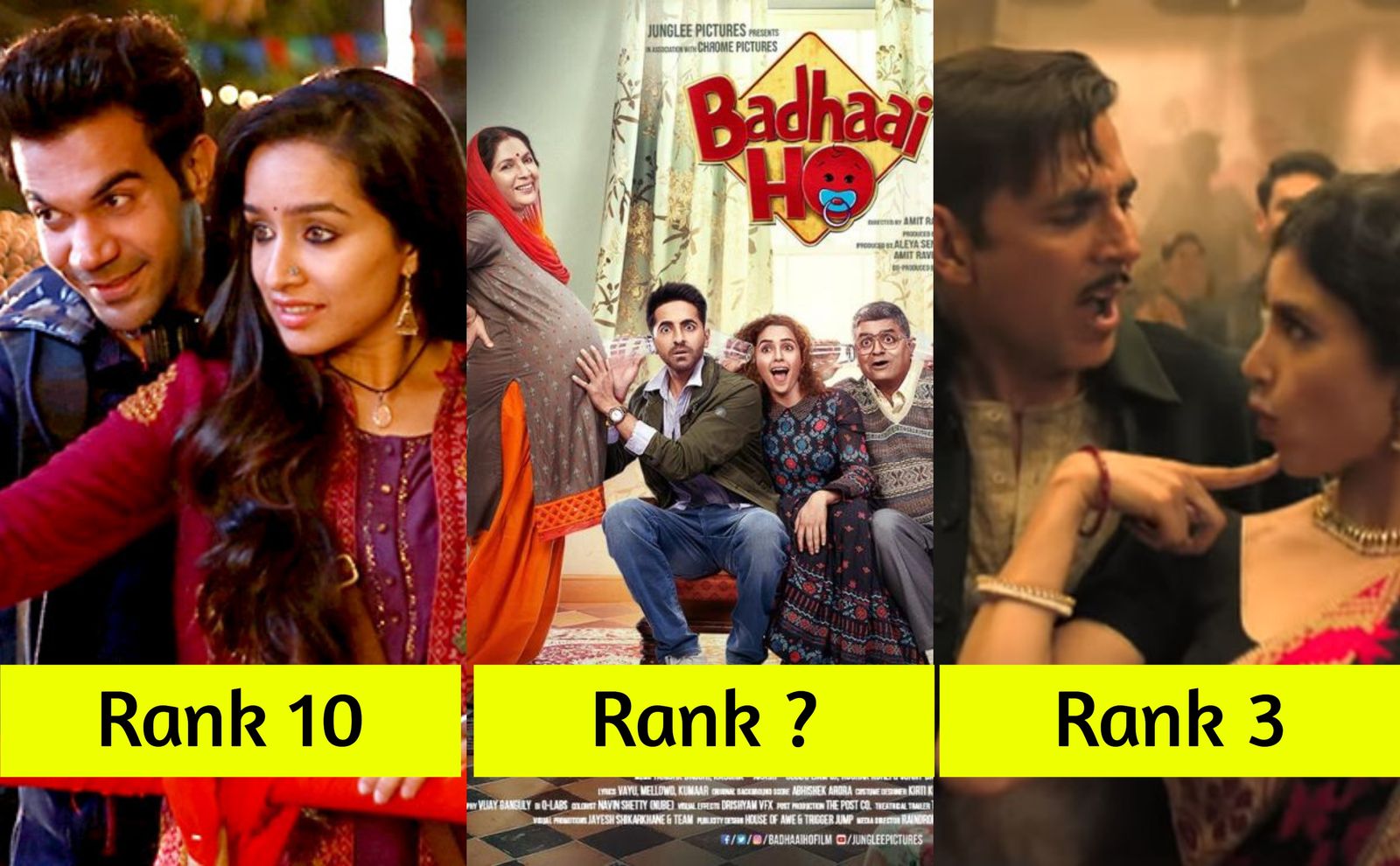 10 Bollywood Films Of 2018 With The Highest Opening Occupancy In Morning Shows!