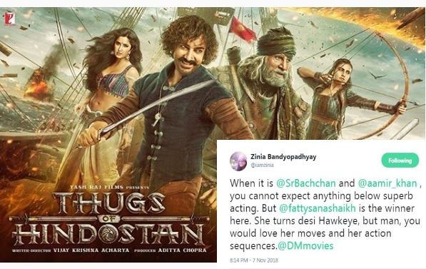 आमिर की फिल्म 'ठग्स ऑफ़ हिन्दोस्तान' देखने के बाद क्या है जनता का रिएक्शन, जानिए !