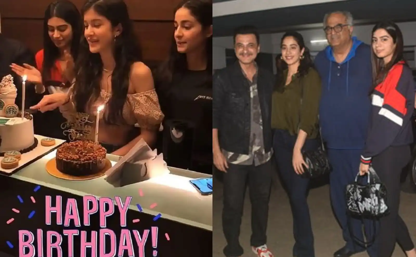 Shanaya Kapoor Celebrates Her 19th Birthday With Family And BFF Ananya Panday!