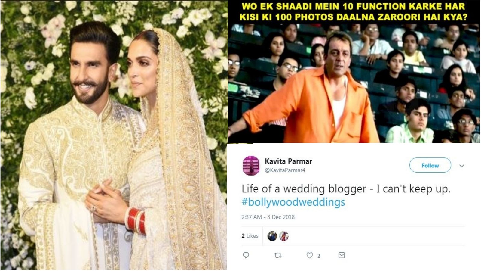 These Hilarious Reactions Prove That Twitterati Is So Done With The Flood Of Celebrity Weddings