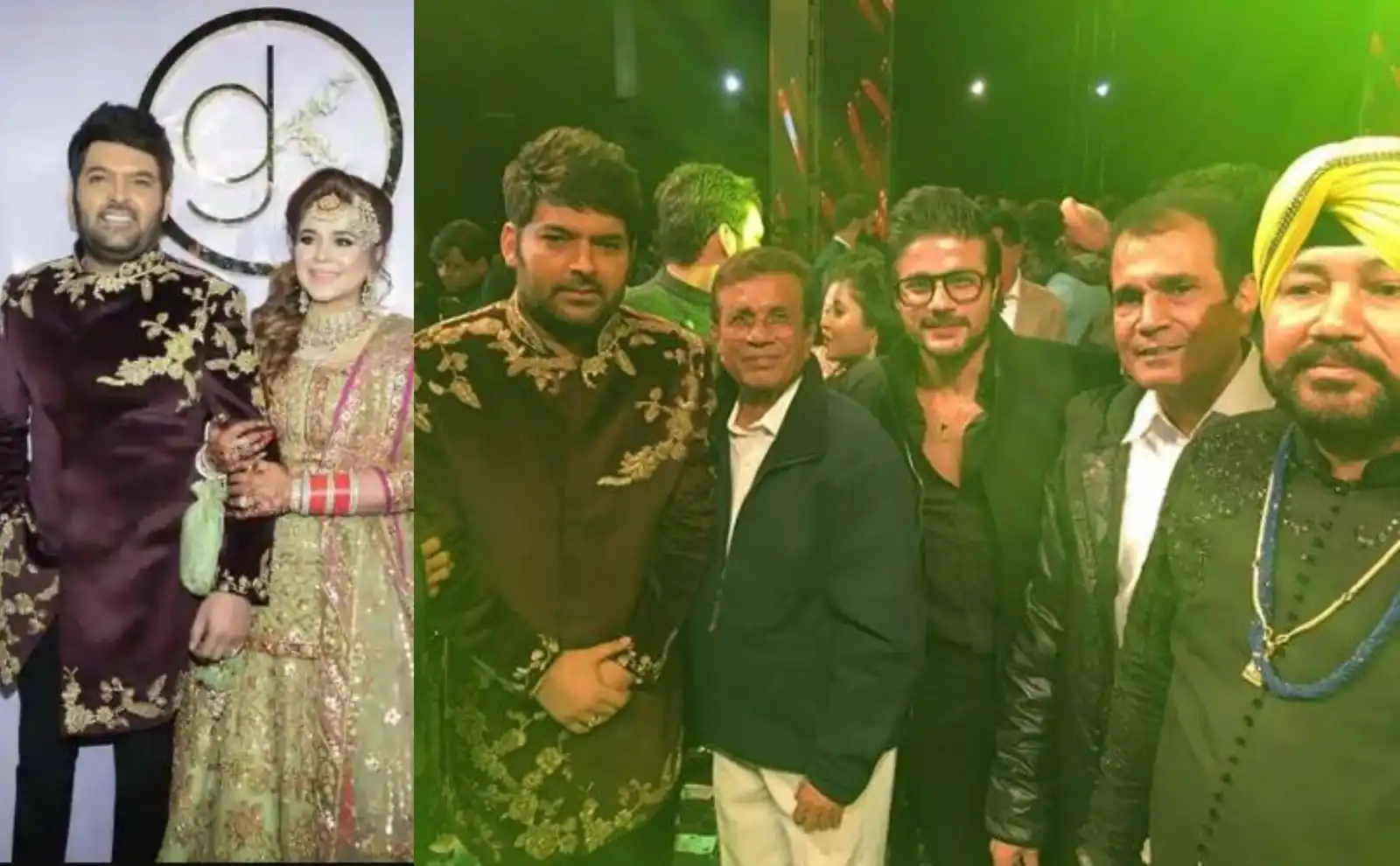 Check Out These Pictures From Kapil Sharma And Ginni Chatrath's Wedding Reception!