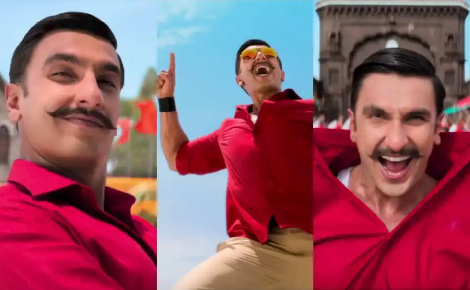 Simmba Title Track Is Everything That A Typical Ranveer Singh Mixed With Rohit Shetty  Song Should Look Like!