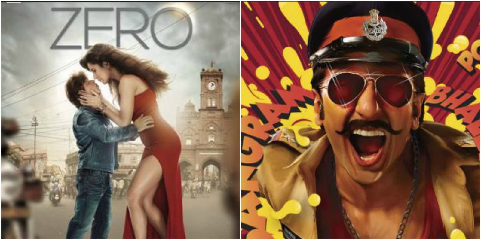  Zero v/s Simmba Is Bringing Back 3 Year Old Memories: Will History Repeat Itself?