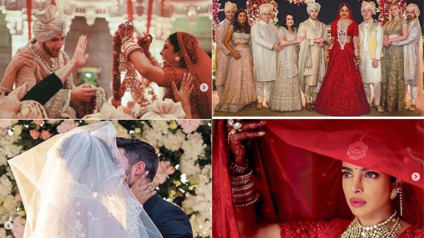 प्रियंका चोपड़ा और निक जोनस की शादी की इन अनदेखी तस्वीरों पर दिल हार बैठेंगे आप !