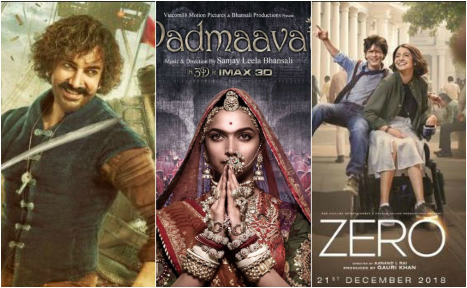 RANKED: These Are The Most Expensive Bollywood Films Of 2018
