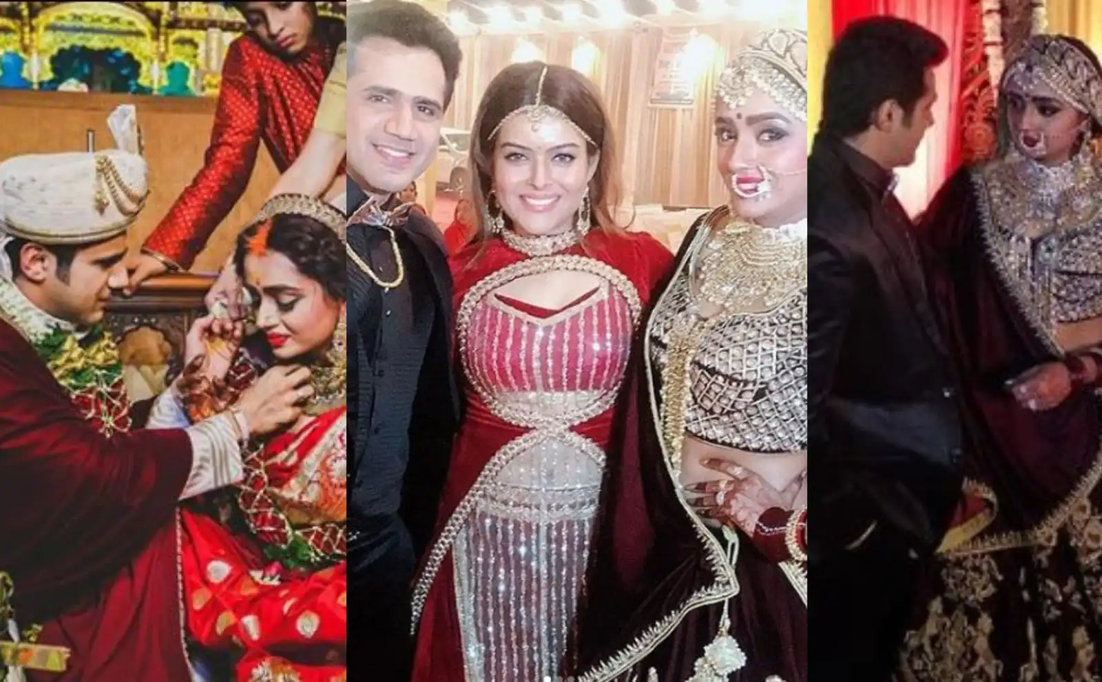 Check Out The Unseen Pictures From Parul Chauhan And Chirag Thakkar's Reception And Marriage Ceremony!