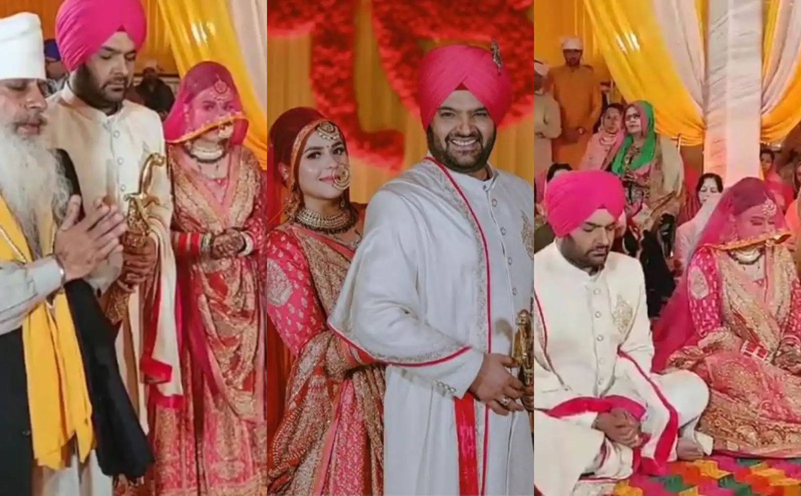 Check Out These Unseen Videos And Pictures From Kapil Sharma's Anand Karaj Ceremony!