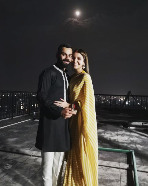 Virat Kohli's Karvachauth Tweet With Anushka Sharma Becomes The Most Liked Picture On Twitter In 2018