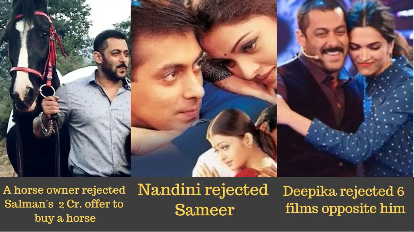 9 Times When 'Bhai' Salman Khan Faced Rejection In Real And Reel Life 