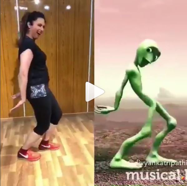 WATCH: Divyanka Tripathi's Alien Dance Is Sure To Bring A Smile On Your Face