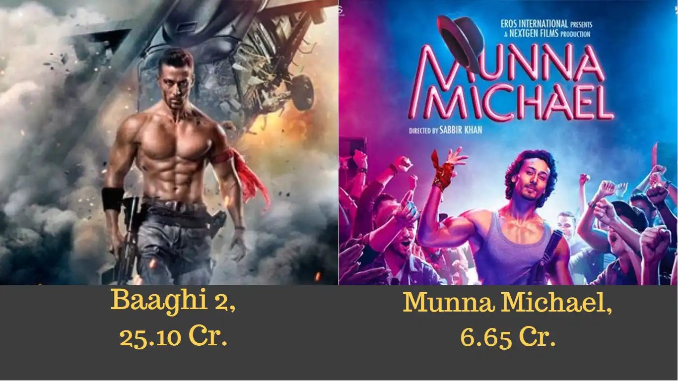 Here Are The Opening Day Collections Of Tiger Shroff's All Bollywood Films