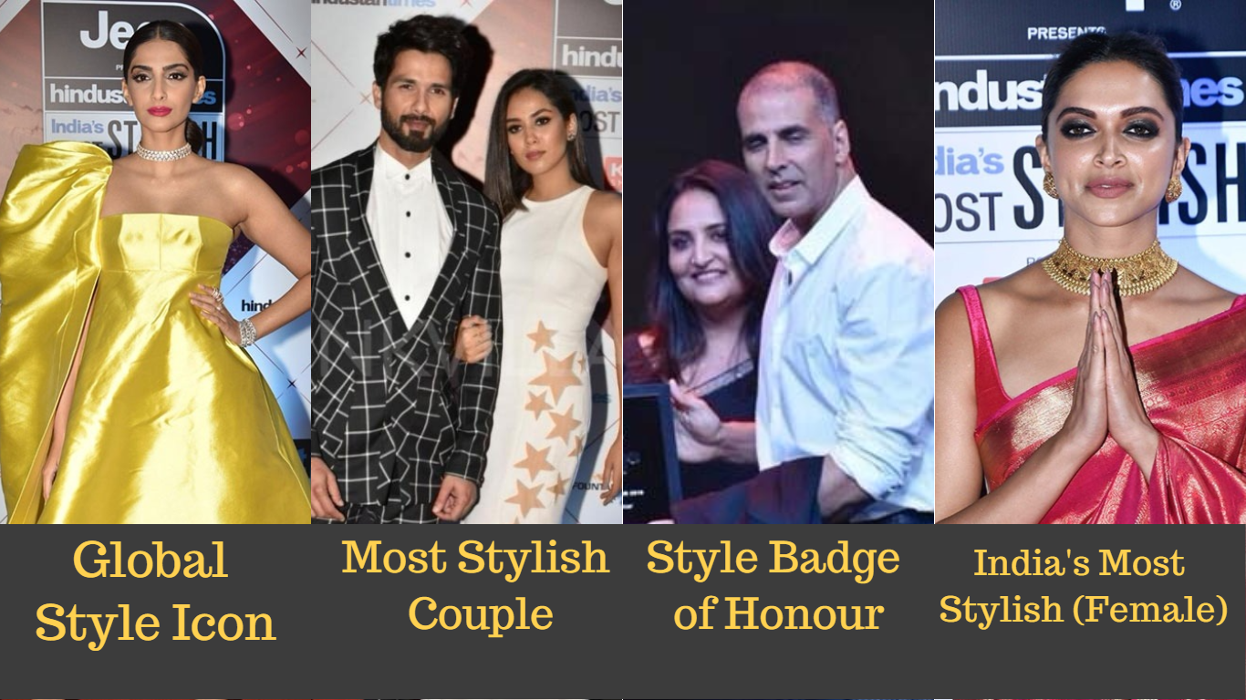 See The Complete List Of Winners Of HT India's Most Stylish Awards 2018