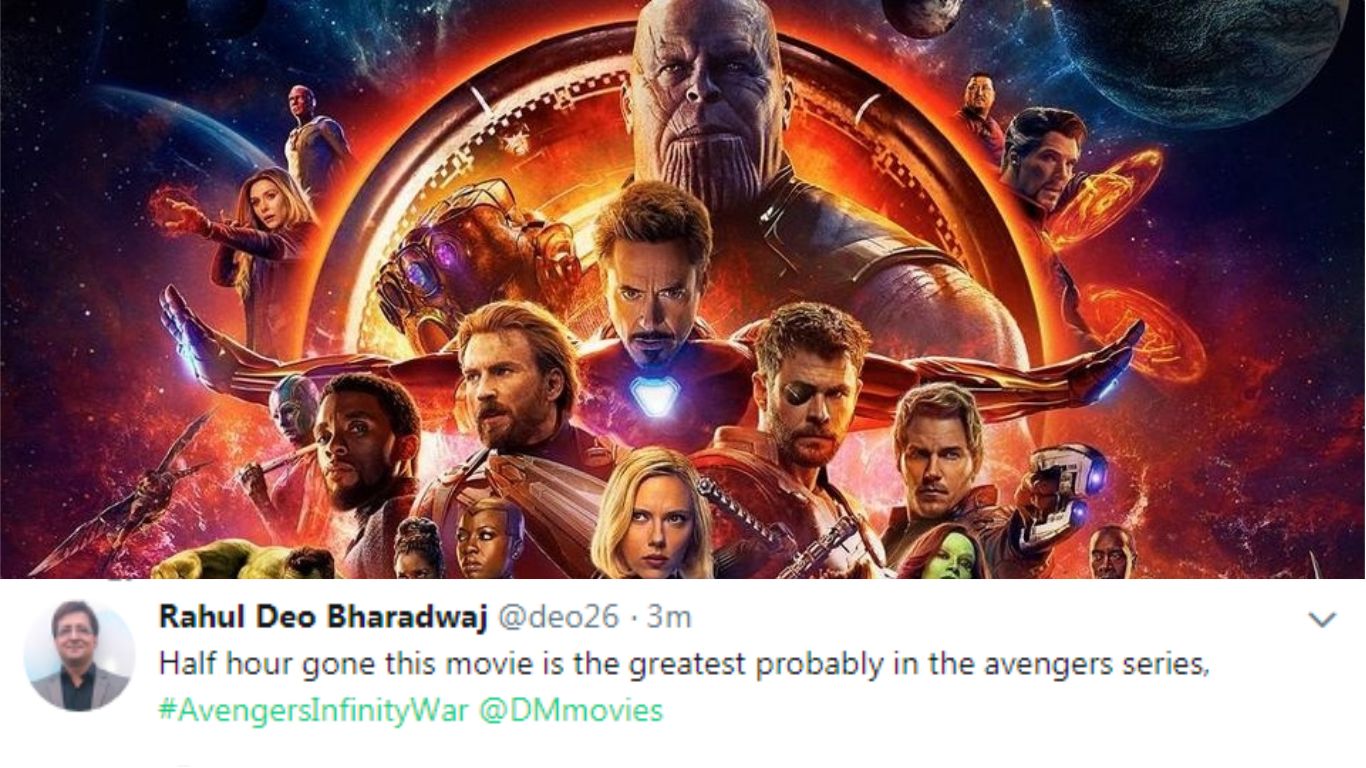 Here Are The First Audience Reactions Of Avengers: Infinity War